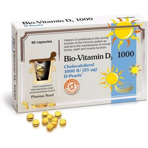 Pharma Nord Bio-Vitamin D3, 25mcg, 80 Capsules