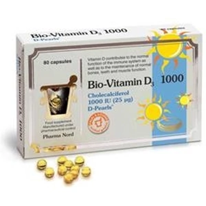 View product details for the Pharma Nord Bio-Vitamin D3 25mcg 1000IU 80 capsule 80 capsule