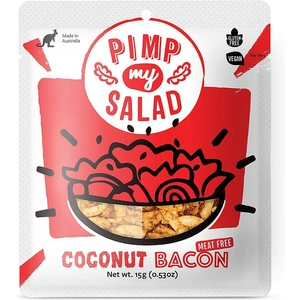 View product details for the Pimp My Salad Coconut Bacon — Meat Free Vegan Alternative to Bacon 15g