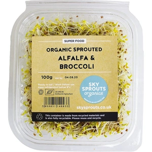 Planet Organic Alfalfa & Broccoli Sprouts 100g