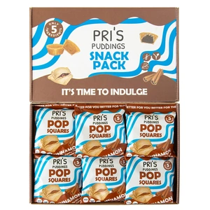 Pri'S Pudding Pop Squares Cinnamon (44g x 12)