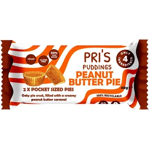 Pri's Puddings Peanut Butter Pocket Sized Pies 48g