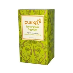Pukka Organic Lemongrass & Ginger Tea 20 Teabags
