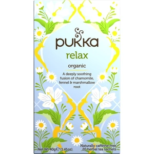 Pukka Herbs Pukka Relax, Camomile - Fennel, 20Bags