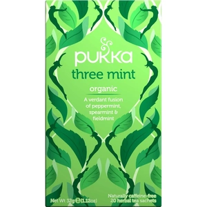 Pukka Herbs Pukka Three Mint Tea, 20Bags