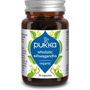 Pukka Herbs Pukka Wholistic Ashwagandha, 30 Capsules