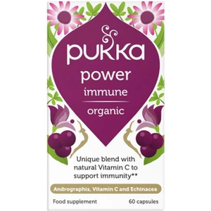 Pukka Herbs Power Immune organic 60 capsule (Case of 6)