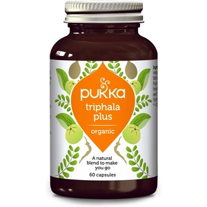 Pukka Herbs Pukka Triphala Plus, 60 Capsules