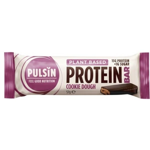 PULSIN' SNACKS Pulsin Enrobed Cookie Dough Protein Bar - 57g (12 minimum)