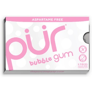 Pur Gum Bubblegum Blister 9pieces