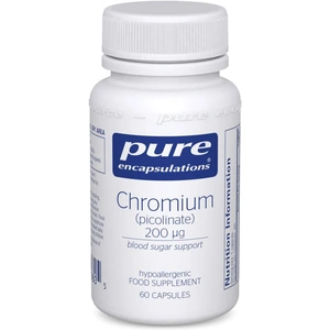 Pure Encapsulations Chromium (picolinate) 200mcg, 60 Capsules