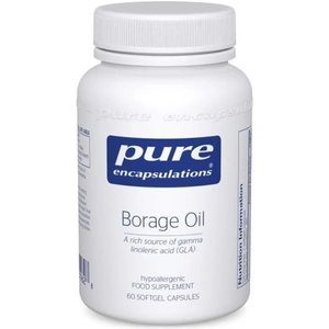 Pure Encapsulations Borage Oil, 60 Capsules