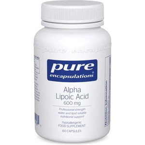 Pure Encapsulations Alpha Lipoic Acid 600 MG 60 caps