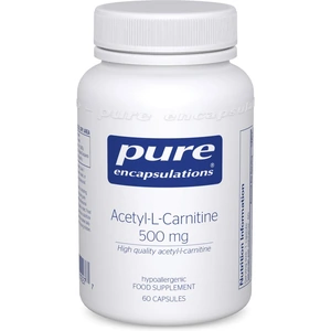 Pure Encapsulations Acetyl-L-Carnitine 500 mg 60 caps