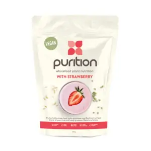 Purition VEGAN Wholefood Plant Nutrition With Strawberry - 250g