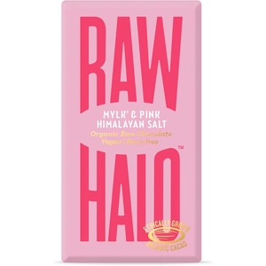 Raw Halo Mylk & Pink Himalayan Salt Raw Chocolate Bar 35g