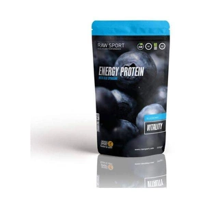 View product details for the Raw Sport - Vitality Energy Protein Blueberry 500g