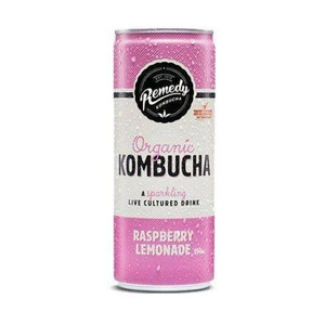 Remedy - Kombucha Can Raspberry Lemonade 250ml