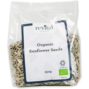 Revital Whole Foods Organic Sunflower Seeds, 250gr