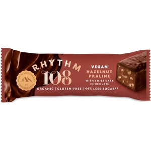 View product details for the Rhythm 108 Swiss Chocolate Bar: Hazelnut Praline 33g