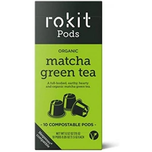 Rokit Organic Matcha Green Tea Nespresso Pods - 10s