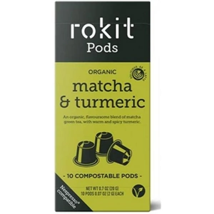Rokit Organic Matcha & Turmeric Nespresso Pods - 10s