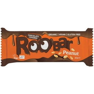 Roobar Chocolate Covered Peanut Bar 30g (Case of 16)