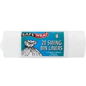 Safewrap Swing Bin Liners 20 Bags