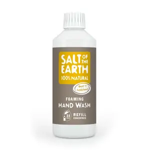 Salt of the Earth Amber & Sandalwood Foaming Hand Wash Refill Concentrate 500ml