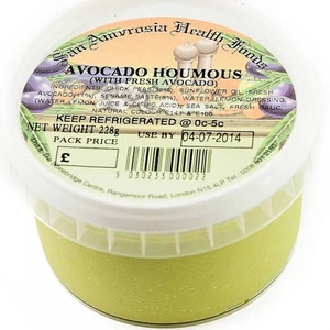 San Amvrosia Health Foods Ltd Avocado Houmous (228g)