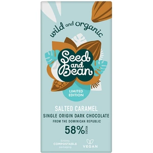 Seed & Bean 58% Sea Salt and Caramel Bar 85g