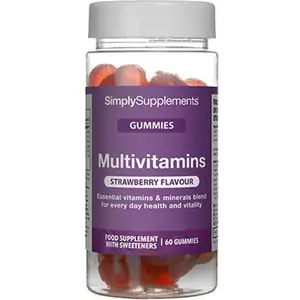 Simply Supplements Multivitamin Gummies (60 Gummies)