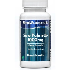 Simply Supplements Saw Palmetto 1000mg (120 Tablets)