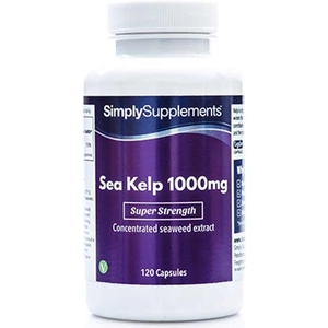 Simply Supplements Kelp 1000mg (120 Capsules)