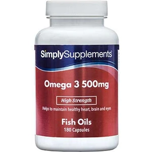 Simply Supplements Omega 3 500mg (360 Capsules)