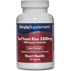 Simply Supplements Red Yeast Rice Extract (240 Capsules)