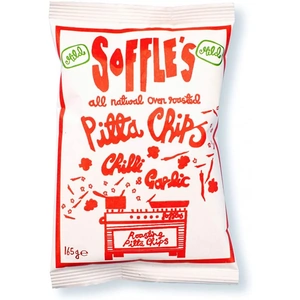 Soffles Mild Chilli & Garlic Share Pitta Chips - 165g x 9
