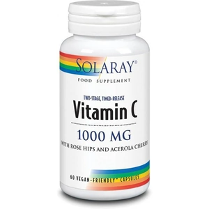 Solaray Vitamin C 1000mg Time Release 60 capsule