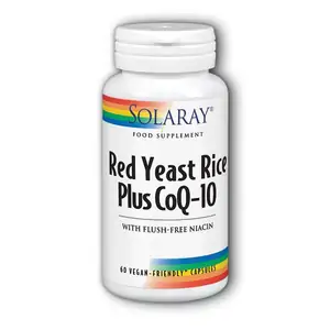 Solaray Red Yeast Rice Plus CoQ-10 - 60's