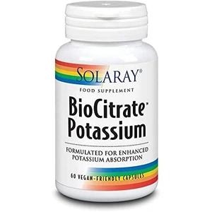 Solaray BioCitrate Potassium 99mg 60vcap