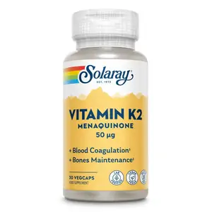 Solaray Vitamin K2 Menaquinone 50ug 30's