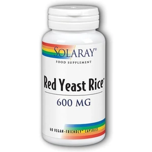 Solaray Red Yeast Rice, 600mg, 60 VCapsules