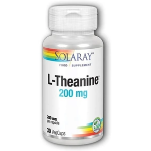 Solaray L-Theanine, 200mg, 30 VCapsules