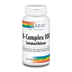 Solaray B-Complex 100 Sustained Release 60's