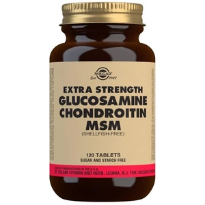 Solgar Extra Strength Glucosamine Chondroitin MSM, 120 Tablets
