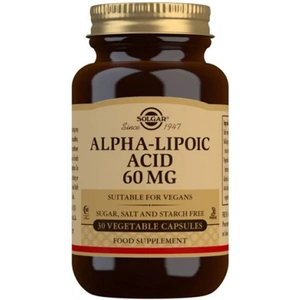 Solgar Alpha-Lipoic Acid 60mg (30 Vegetable Capsules)