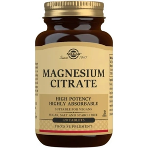 Solgar Magnesium Citrate (120 Tablets)