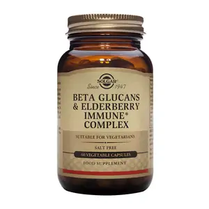 Solgar Beta Glucans & Elderberry Immune Complex 60's
