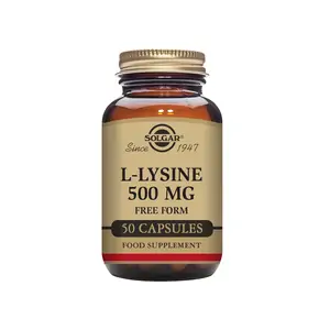 Solgar L-Lysine 500mg 50's