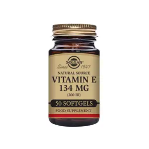Solgar Vitamin E 134mg (200iu) 50 Softgels - 50 Softgels